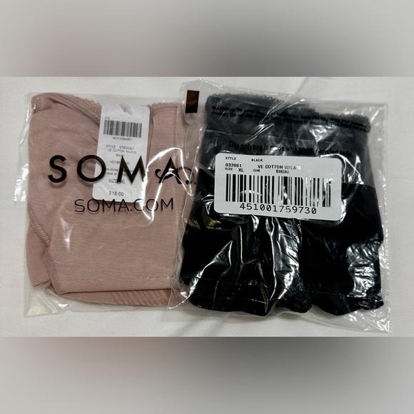 Soma Intimates & Sleepwear Nwt Panties Soma Vanishing Edge Cotton